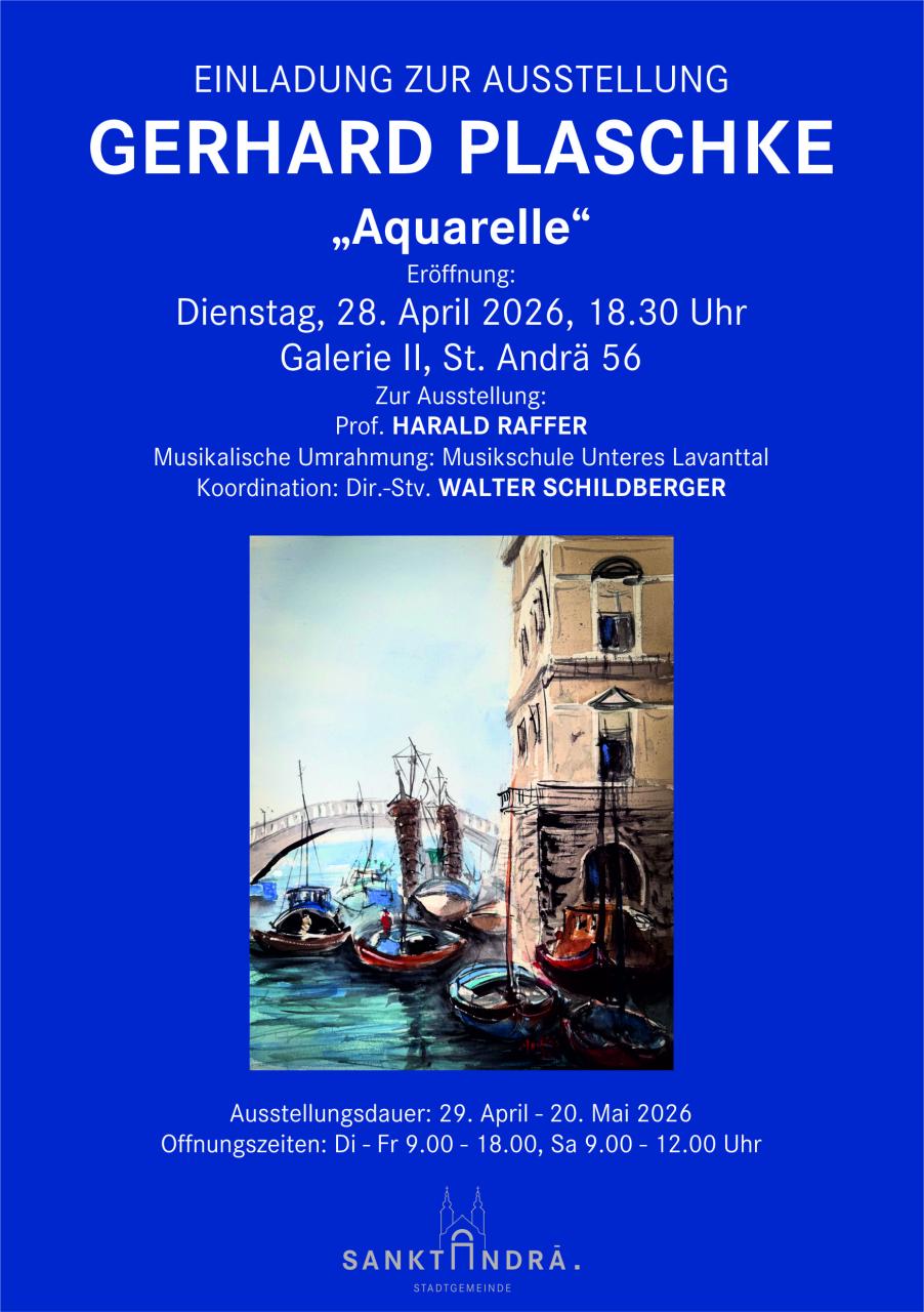 Ausstellung Gerhard Plaschke